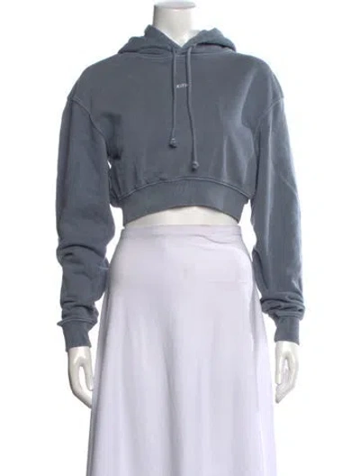 Pre-owned Kith Crew Neck Sweater In Blue