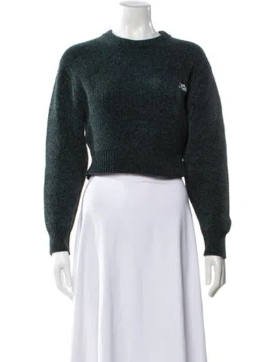 Pre-owned Kith Crew Neck Sweater In Green