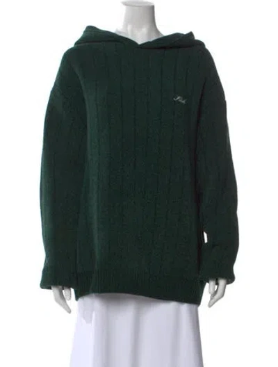 Pre-owned Kith Crew Neck Sweater In Green