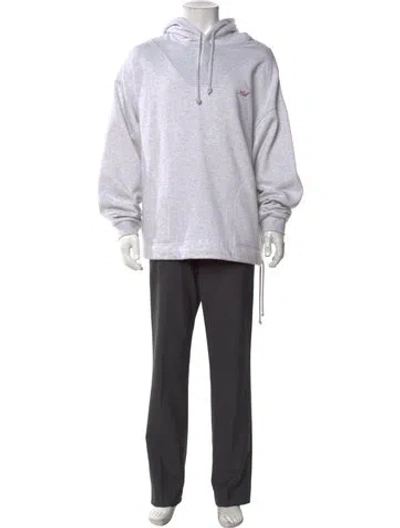 Pre-owned Kith Crew Neck Sweater In Grey