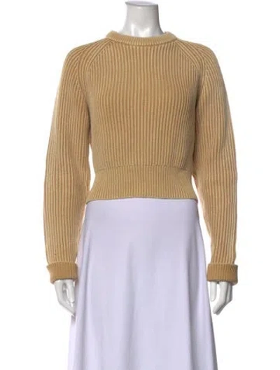 Pre-owned Kith Crew Neck Sweater In Neutrals
