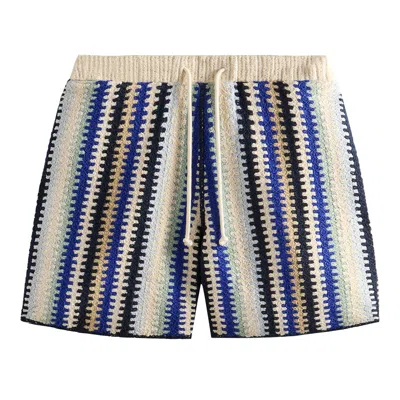 Pre-owned Kith Crochet Curtis Short 'multicolor' | Multi-color | Men's Size S