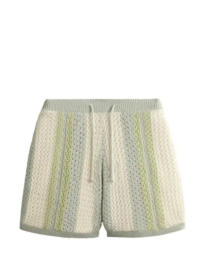 Kith Crochet Curtis Shorts In Multi