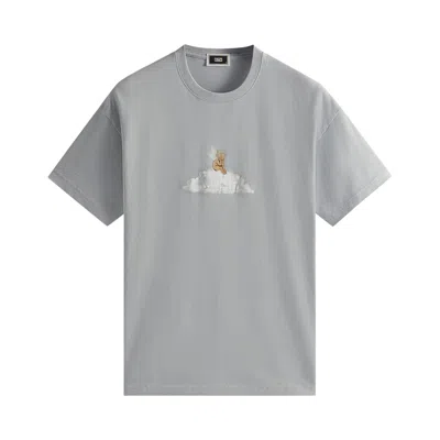 Pre-owned Kith Cupid Iii Vintage Tee 'mist' | Grey | Men's Size M In Gray