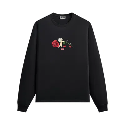 Pre-owned Kith Cupid Rose Long Sleeve Tee 'black' | Men's Size L