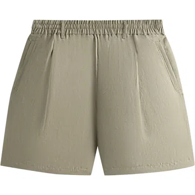 Pre-owned Kith Cupro Linen Jude Short 'haze' | Tan | Men's Size Xxl In Brown