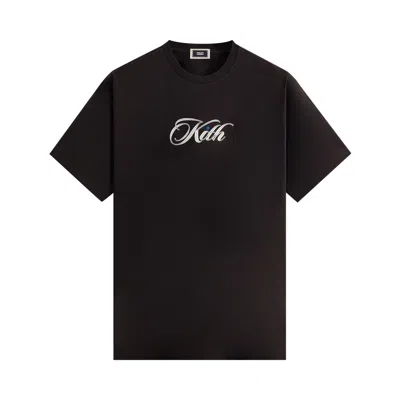 Pre-owned Kith Cursive Logo Tee 'black'