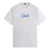 Kith Cursive Logo Tee 'white'
