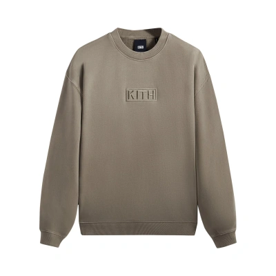 Pre-owned Kith Cyber Monday Crewneck 'mission' In Grey