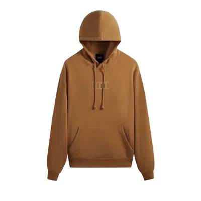 Pre-owned Kith Cyber Monday Hoodie 'pollen' In Brown