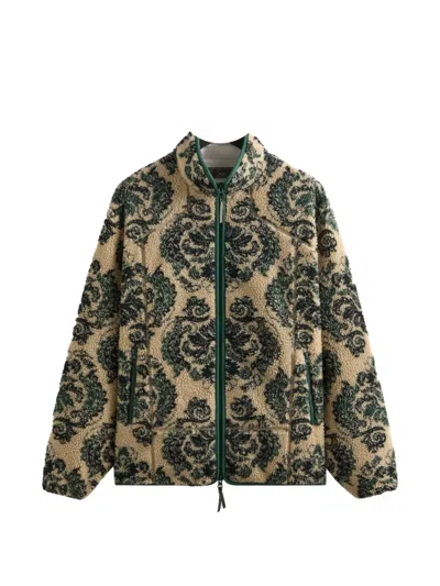 Kith Damask Floral Sherpa Jacket In Multi