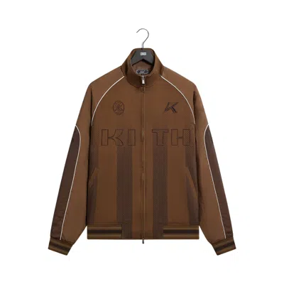 Pre-owned Kith Dejan Racing Jacket 'auberge' | Brown | Men's Size Xs