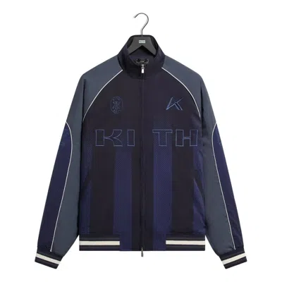 Kith Dejan Racing Jacket 'ink' In Blue