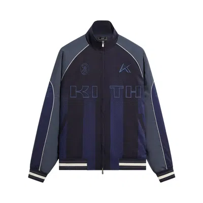 Pre-owned Kith Dejan Racing Jacket 'ink' | Black | Men's Size Xs