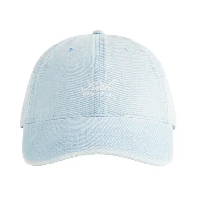 Pre-owned Kith Denim Classic Cap 'light Indigo' | Blue | Men's Size Onesize