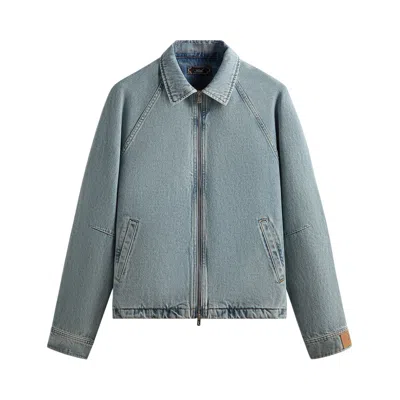 Pre-owned Kith Denim Efron Blouson Jacket 'light Indigo' | Blue | Men's Size S