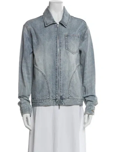 Pre-owned Kith Denim Jacket In Black
