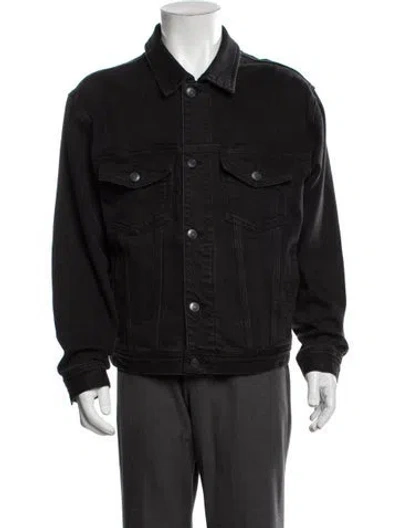 Pre-owned Kith Denim Jacket In Black