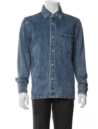 Pre-owned Kith Denim Jacket In Blue