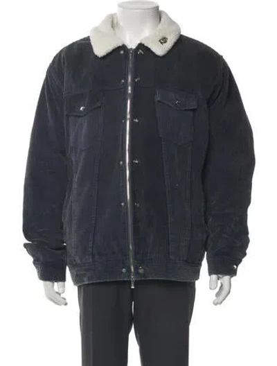 Pre-owned Kith Denim Jacket In Blue