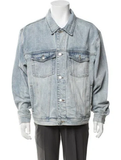 Pre-owned Kith Denim Jacket In Blue