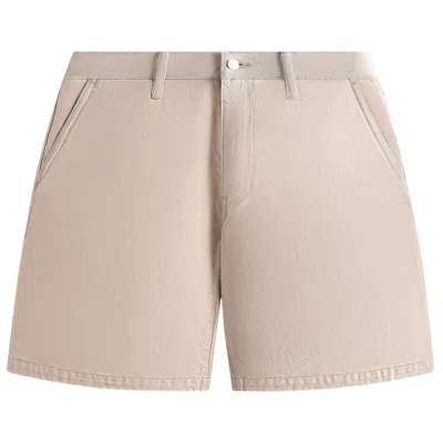Pre-owned Kith Denim Lewis Short 'washed Pastel' | Tan | Men's Size 33 In Brown