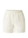 Kith Devan Nylon Short "off-white" In White