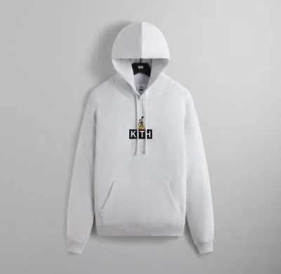 Pre-owned Kith Disney |  For Mickey & Friends Cyber Monday Pluto Classic Logo Hoodie Xl In Gray