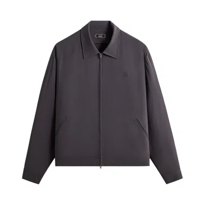 Pre-owned Kith Double Crepe Connor Blouson Jacket 'phantom Grey' | Men's Size Xs In Gray