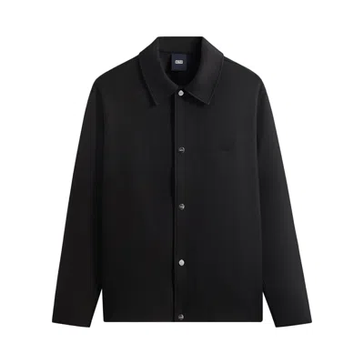 Pre-owned Kith Double Knit Coaches Jacket 'black' | Men's Size S