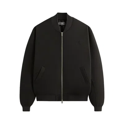 Pre-owned Kith Double Weave Avery Bomber Jacket 'black' | Men's Size S