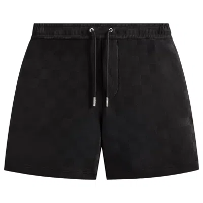 Pre-owned Kith Double Weave Curtis Short 'black' | Men's Size Xs