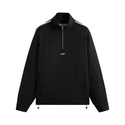 Pre-owned Kith Double Weave Riley Quarter Zip 'black' | Men's Size S