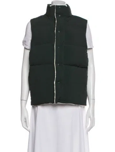 Pre-owned Kith Down Jacket In Green