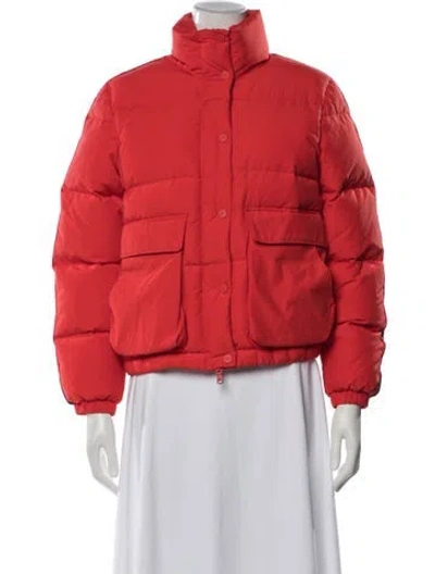 Pre-owned Kith Down Jacket In Orange