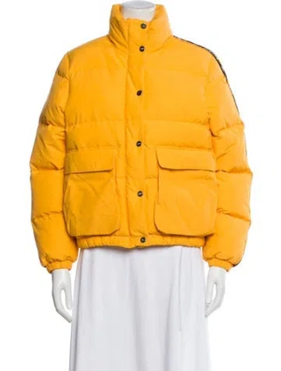 Pre-owned Kith Down Jacket In Yellow