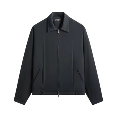Pre-owned Kith Drape Twill Connor Blouson Jacket 2.0 'black' | Men's Size L