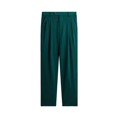 Pre-owned Kith Drape Twill Kylan Pleated Trouser 'chronicle' | Blue | Men's Size Xs