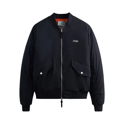Pre-owned Kith Dumont Flight Bomber Jacket 'black'