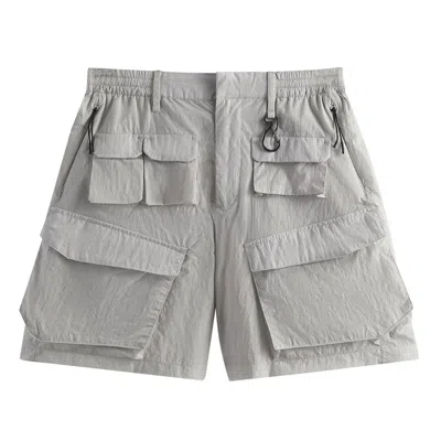 Pre-owned Kith Dupont Cargo Pocket Short 'concrete' | Grey | Men's Size M In Gray