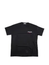 Kith Eiffel-cafe Logo T-shirt In Black
