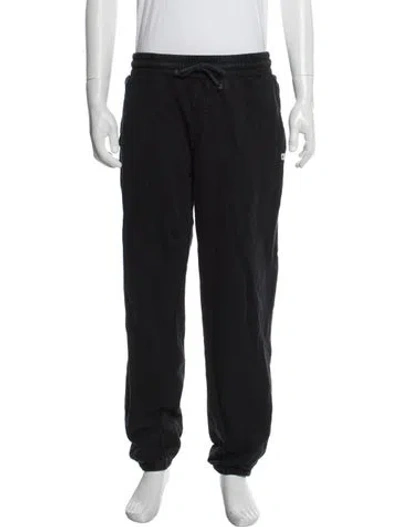 Pre-owned Kith Embroidered Accent Lounge Bottoms In Blue