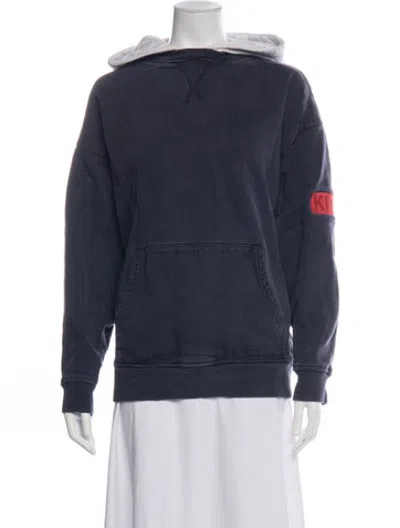 Pre-owned Kith Embroidered Accent Lounge Set In Blue/white