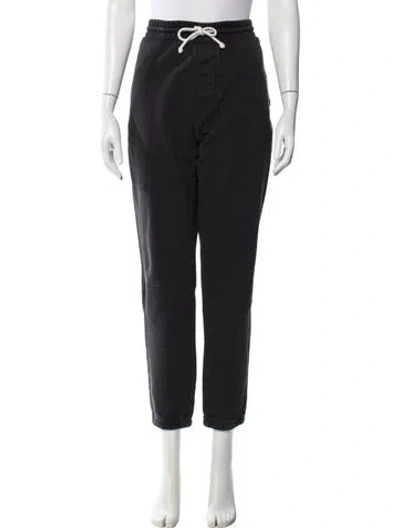 Pre-owned Kith Embroidered Accent Sweatpants In Black