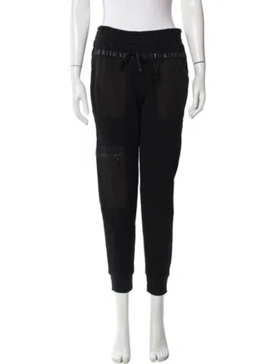 Pre-owned Kith Embroidered Accent Sweatpants In Black