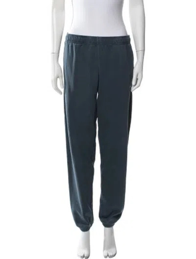 Pre-owned Kith Embroidered Accent Sweatpants In Blue