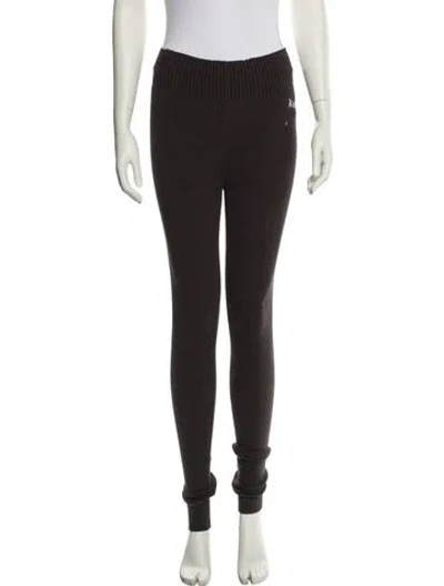 Pre-owned Kith Embroidered Accent Sweatpants In Brown