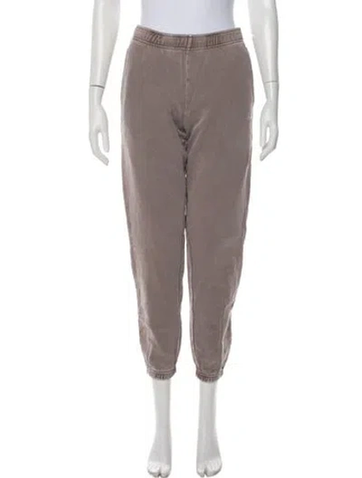 Pre-owned Kith Embroidered Accent Sweatpants In Gray