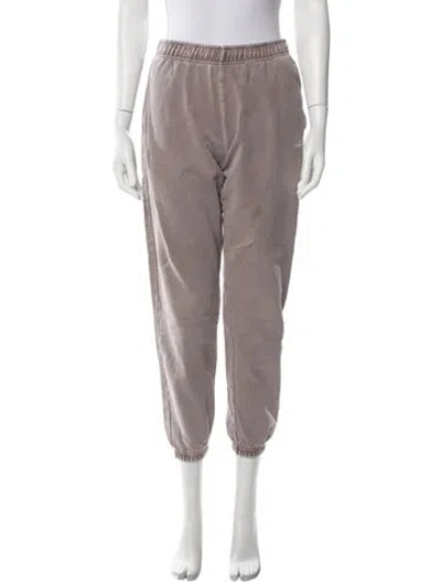 Pre-owned Kith Embroidered Accent Sweatpants In Neutral