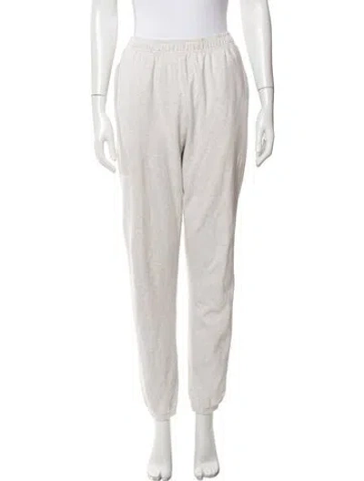Pre-owned Kith Embroidered Accent Sweatpants In Neutral
